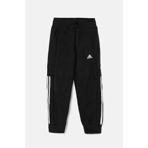 adidas pantaloni de trening pentru copii JGAM PANT culoarea negru, cu imprimeu, IV7046 imagine