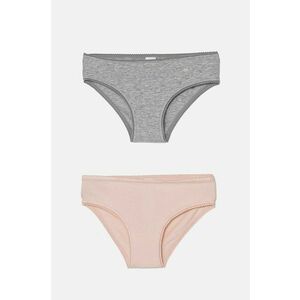 United Colors of Benetton chiloti copii 2-pack culoarea gri, 3MC10S1BF imagine