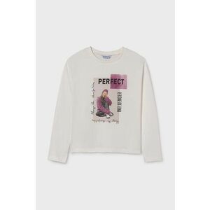 Mayoral longsleeve din bumbac pentru copii culoarea violet, 7009 imagine