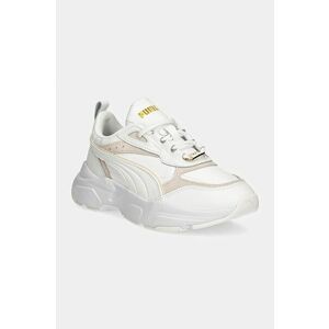 Puma sneakers Cassia Lux culoarea alb, 397837 imagine