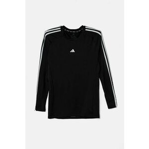 adidas Performance mânecă lungă de antrenament Techfit culoarea negru, cu imprimeu, IN5586 imagine