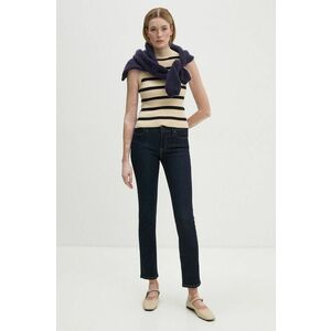 Levi's jeansi 712 SLIM culoarea albastru marin imagine