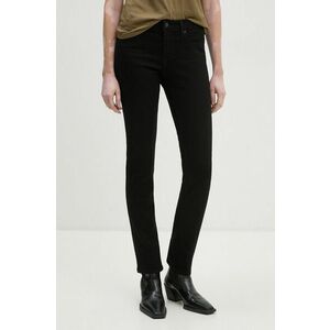 Levi's jeansi 712 SLIM culoarea negru imagine