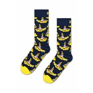 Happy Socks sosete Yellow Submarine Sock culoarea albastru marin, BEA01-6000 imagine