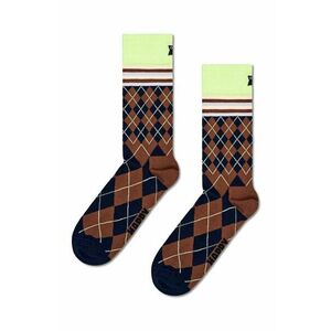 Happy Socks sosete Mixed Argyle Sock culoarea maro, P001620 imagine