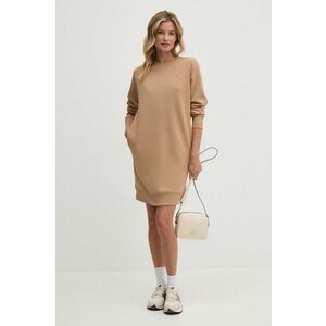 Gant rochie culoarea bej, mini, drept, 4200760 imagine