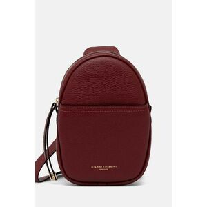 Gianni Chiarini borseta de piele NINA culoarea bordo, MP 11181 GRN imagine