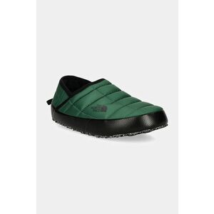 The North Face papuci de casa Thermoball Traction Mule V culoarea verde, NF0A3V1HS9W1 imagine