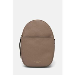 Gianni Chiarini ghiozdan de piele NINA femei, culoarea bej, mic, neted, ZN 11182 GRN imagine