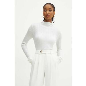 MAX&Co. pulover din amestec de lana femei, culoarea bej, light, cu turtleneck, 2426366073200 imagine