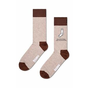 Happy Socks sosete Sockless Sock culoarea bej, P001578 imagine