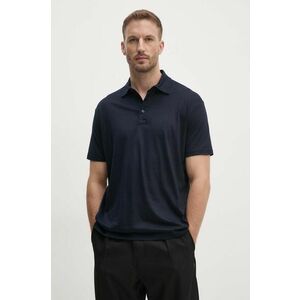 Paul&Shark tricou polo barbati, culoarea albastru marin, neted, 14311734 imagine