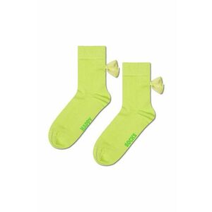 Happy Socks sosete Bow Sock femei, culoarea verde, P001312 imagine