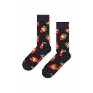 Happy Socks sosete Strawberry Fresh Sock culoarea albastru marin, P001506 imagine