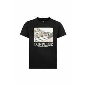 Converse tricou copii culoarea negru, 4CG166 imagine