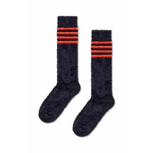 Happy Socks sosete Fluffy Slouch Sock culoarea negru, P001322 imagine