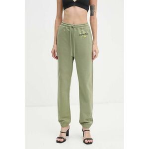 Moschino Jeans pantaloni de trening din bumbac culoarea verde, J0319 8732 imagine