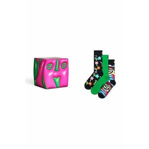 Happy Socks sosete 3-Pack Hyper Cube Gift Set 3-pack P001719 imagine