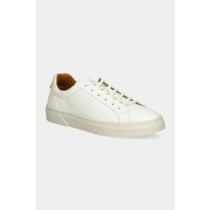 Hackett London sneakers din piele HACKNEY CLASSIC culoarea alb, HMS21417 imagine