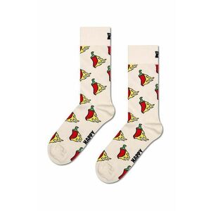 Happy Socks sosete Hot Chili Sock culoarea alb, P001867 imagine