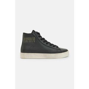 AllSaints tenisi de piele Tana High Top culoarea negru, W110FB imagine