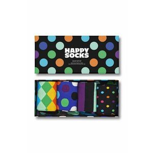 Happy Socks sosete 4-Pack Black Week Big Dot SXBDO09-0100 imagine