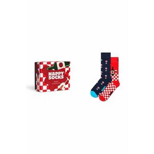 Happy Socks sosete GIFTBOX 2-Pack Wine Gift Set 2-pack P001837 imagine