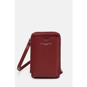 Gianni Chiarini husa din piele pentru telefon culoarea bordo, PF W5090 GRN imagine