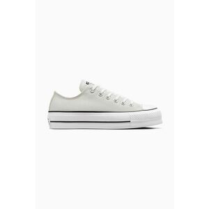 Converse tenisi Chuck Taylor All Star Lift femei, culoarea gri, A11538C imagine