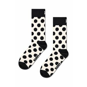 Happy Socks sosete Big Dot Sock culoarea alb, P001587 imagine