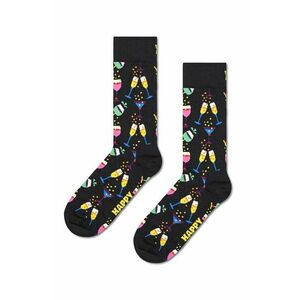 Happy Socks sosete Cheers Sock culoarea negru, SCHR01-9300 imagine