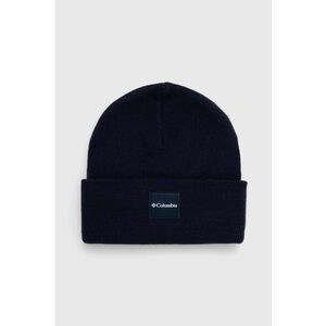 Columbia căciulă City Trek Heavyweight Beanie culoarea bleumarin, din tricot gros 1911251 imagine