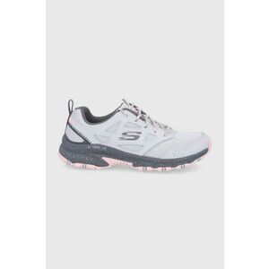 Skechers pantofi femei, culoarea gri imagine