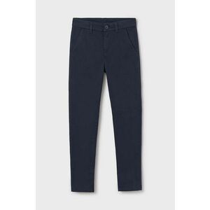 Mayoral pantaloni copii culoarea albastru marin, neted, 530 imagine