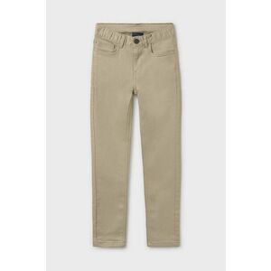 Mayoral pantaloni copii soft culoarea bej, neted, 7531 imagine