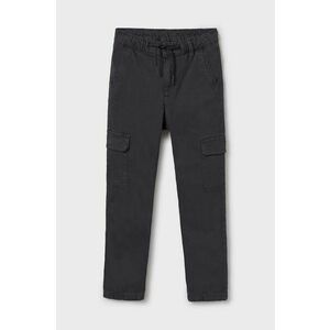 Mayoral pantaloni copii cargo broken culoarea gri, neted, 7541 imagine