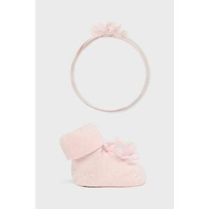 Mayoral Newborn sosete bebe culoarea roz, 9763 imagine