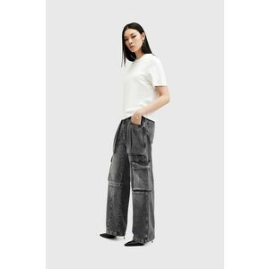 AllSaints jeansi ECHO CARGO femei, culoarea gri, W004EB imagine