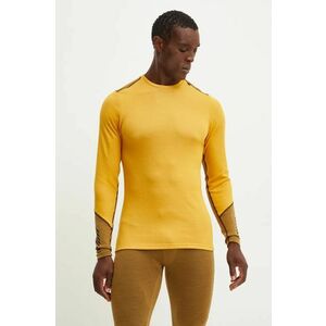 Helly Hansen longsleeve funcțional din lână LIFA MERINO culoarea galben, 49364 imagine