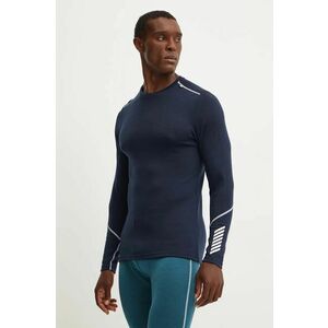 Helly Hansen longsleeve funcțional din lână LIFA MERINO culoarea albastru marin, 49364 imagine