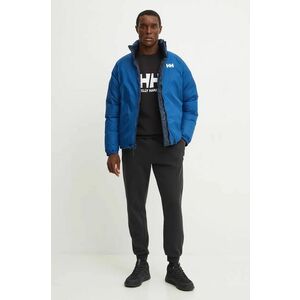 Helly Hansen geaca de puf cu doua fete HH REVERSIBLE DOWN barbati, culoarea albastru marin, 53890 imagine