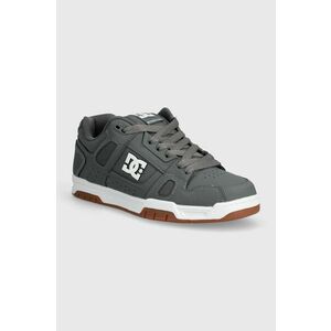 DC sneakers culoarea gri imagine