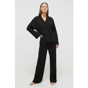 BOSS pijamale de bumbac culoarea negru, bumbac 50511152 imagine