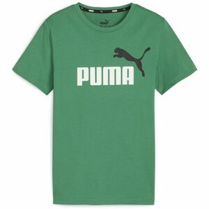 Puma ESS + 2 COL LOGO TEE Tricou bărbați, verde, mărime imagine