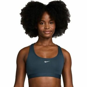 Nike SWSH LGT SPT BRA Sutien sport damă, albastru închis, mărime imagine