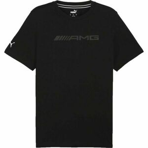 Puma MERCEDES - AMG PETRONAS LOGO TEE Tricou pentru bărbați, negru, mărime imagine