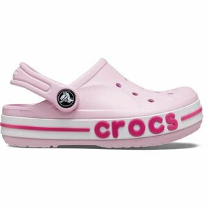 Crocs BAYABAND CLOG K Saboți pentru copii, roz, mărime 30/31 imagine