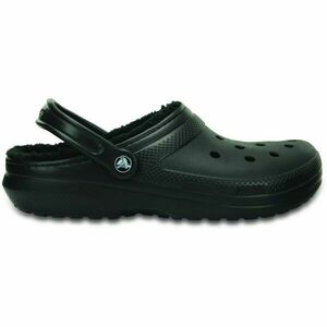 Crocs CLASSIC FUZZ LINED CLOG Saboți femei, negru, mărime 36/37 imagine