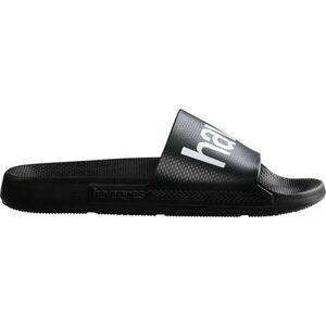 HAVAIANAS SLIDE CLASSIC LOGO MANIA Șlapi unisex, negru, mărime 41/42 imagine