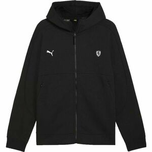 Puma FERRARI STYLE SWEAT JACKET Hanorac pentru bărbați, negru, mărime imagine